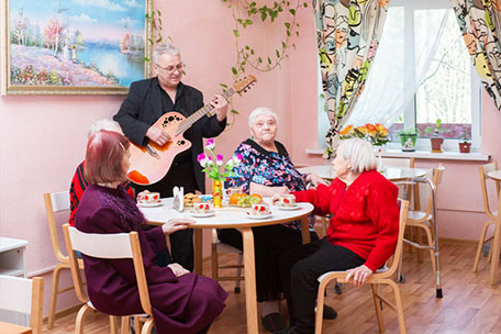 отдых в пансионате для престарелых